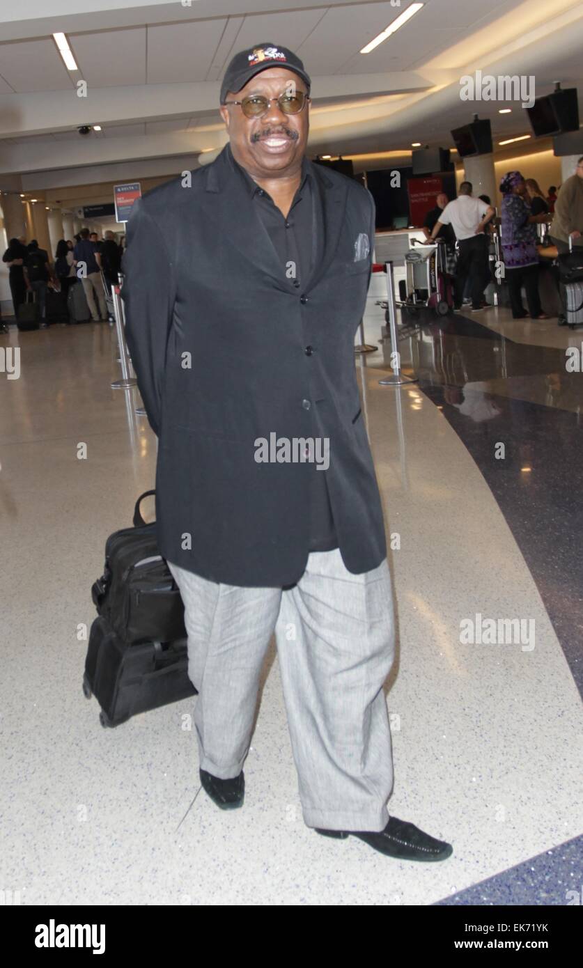 Actor and comedian J. Anthony Brown departs from LAX airport Featuring Jay Anthony Brown Where
