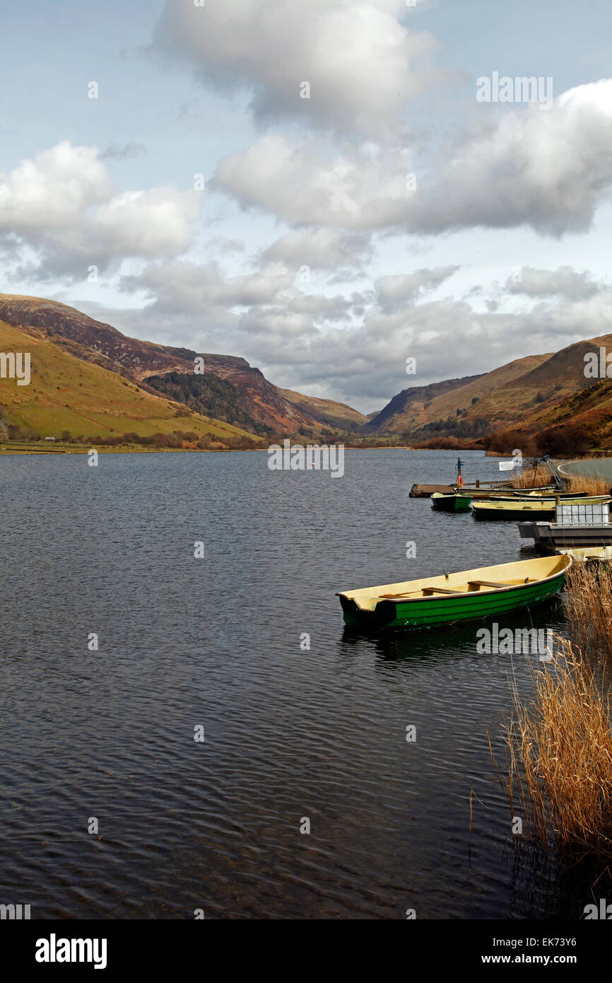 Llyn Mwyngil, LlanfihangelyPennant, Near Cadair Idris. North Wales Stock Photo Alamy