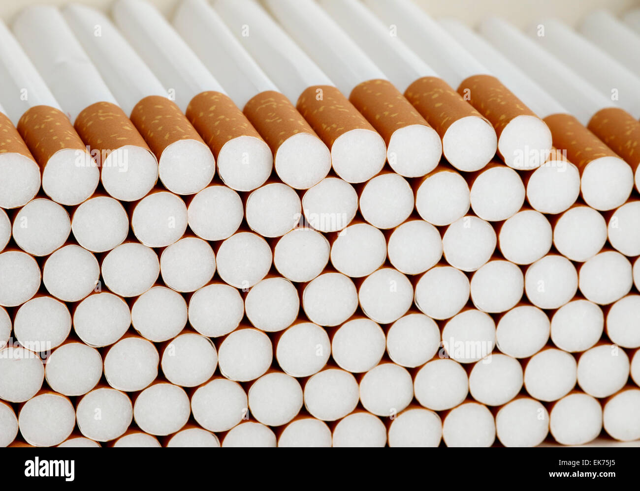 Detail of the heap of filter cigarettes Stock Photo Alamy