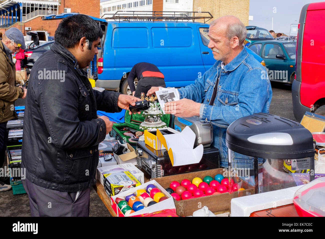 Jumble sale uk clothes hires stock photography and images Alamy