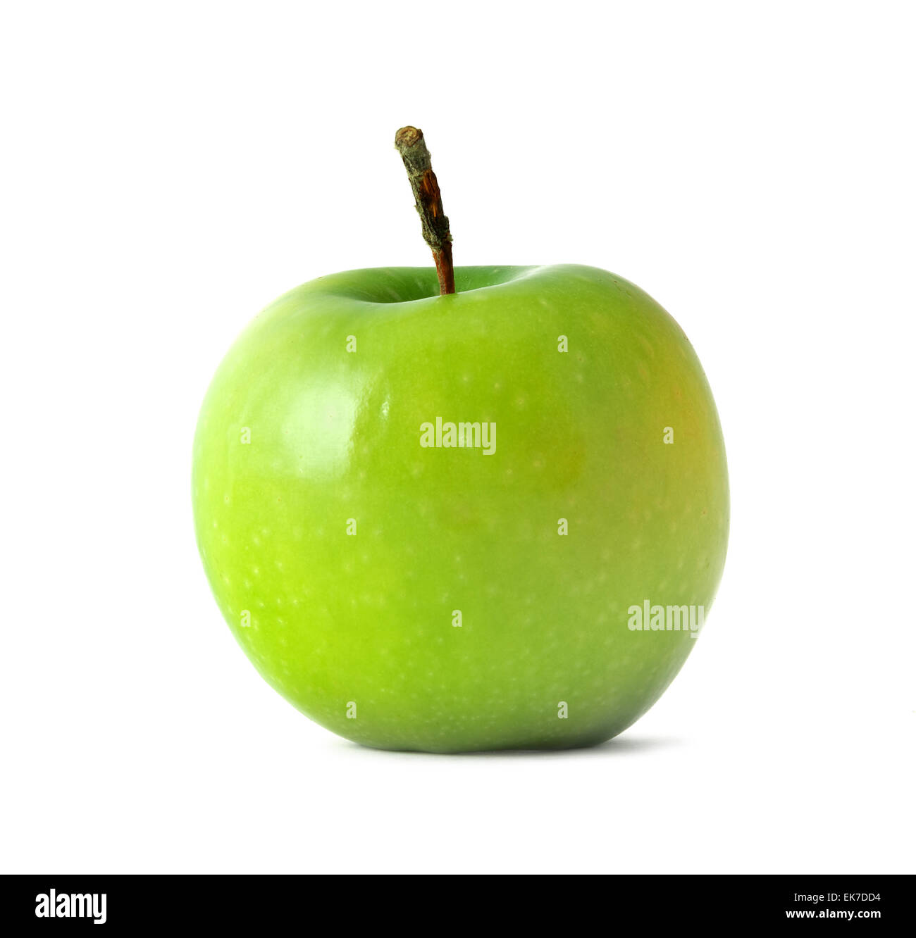 Green apple. Isolated odject. Element of design. Stock Photo