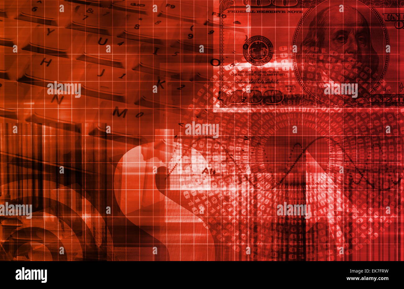 Finance Spreadsheet Tech Graph Stock Photo - Alamy