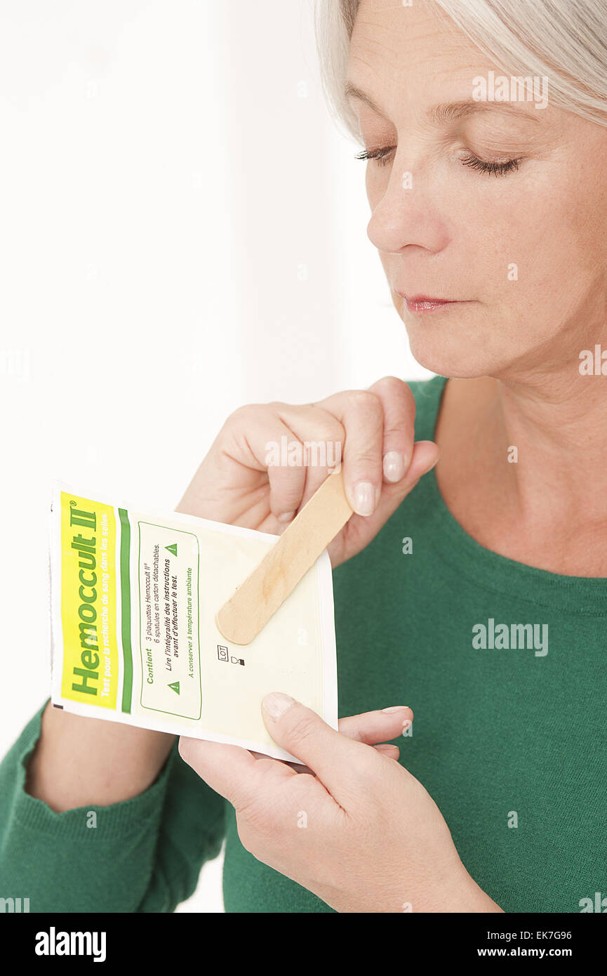 Colorectal test diagnosis Stock Photo Alamy