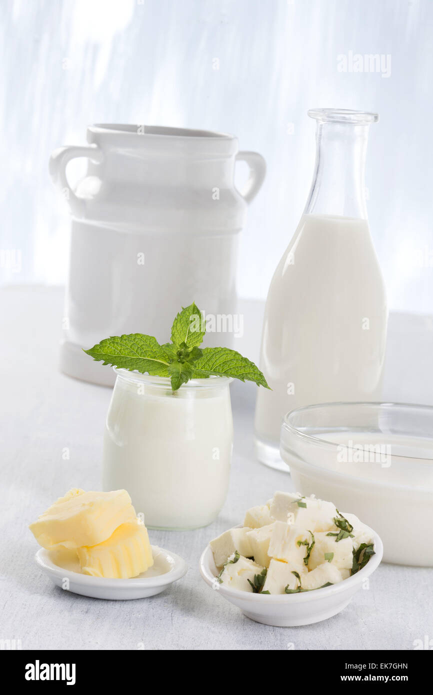 Dairy product Stock Photo