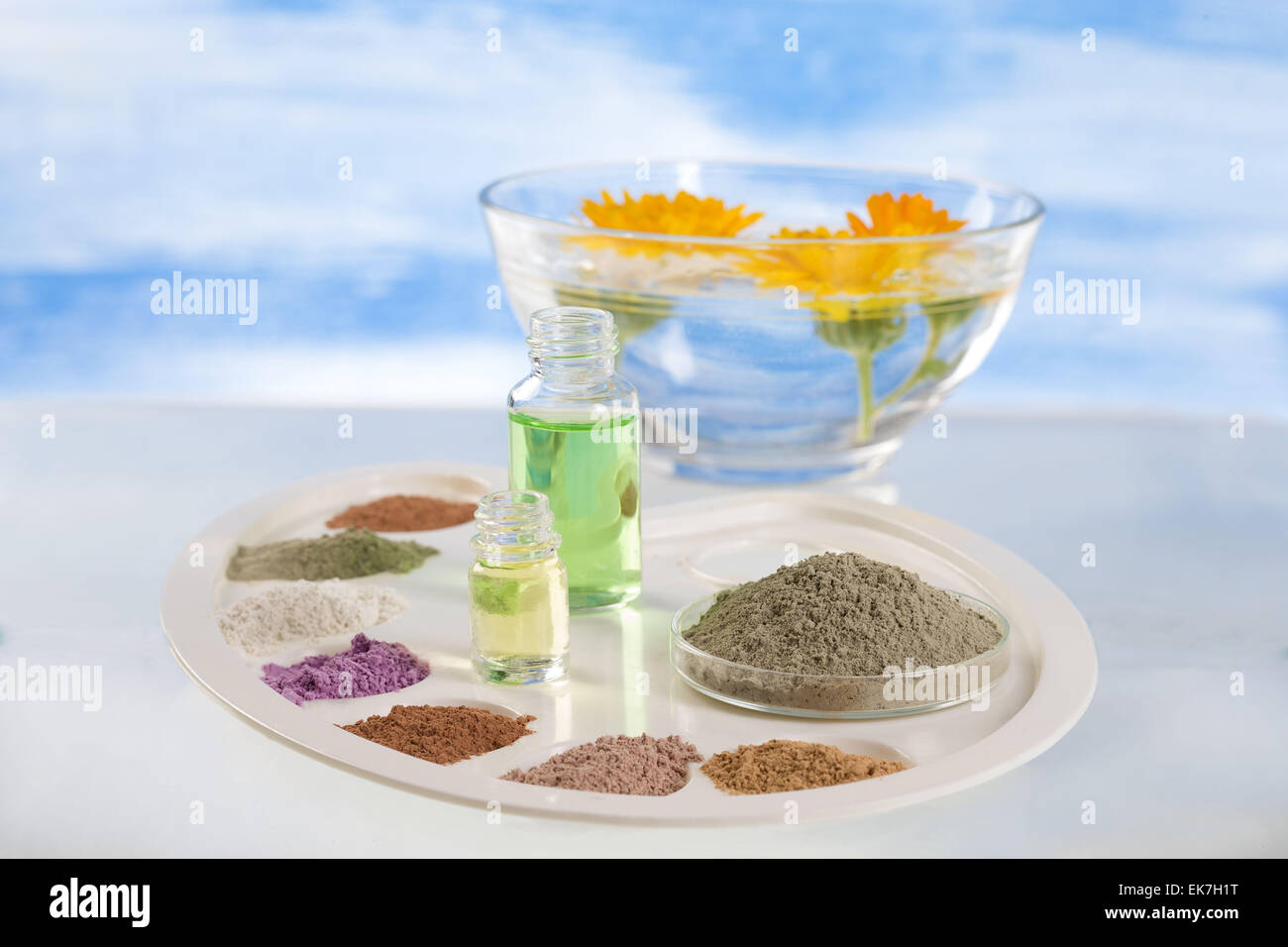 Cosmetology organic Stock Photo