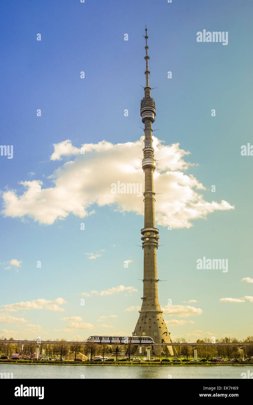 ostankino tower Stock Photo - Alamy