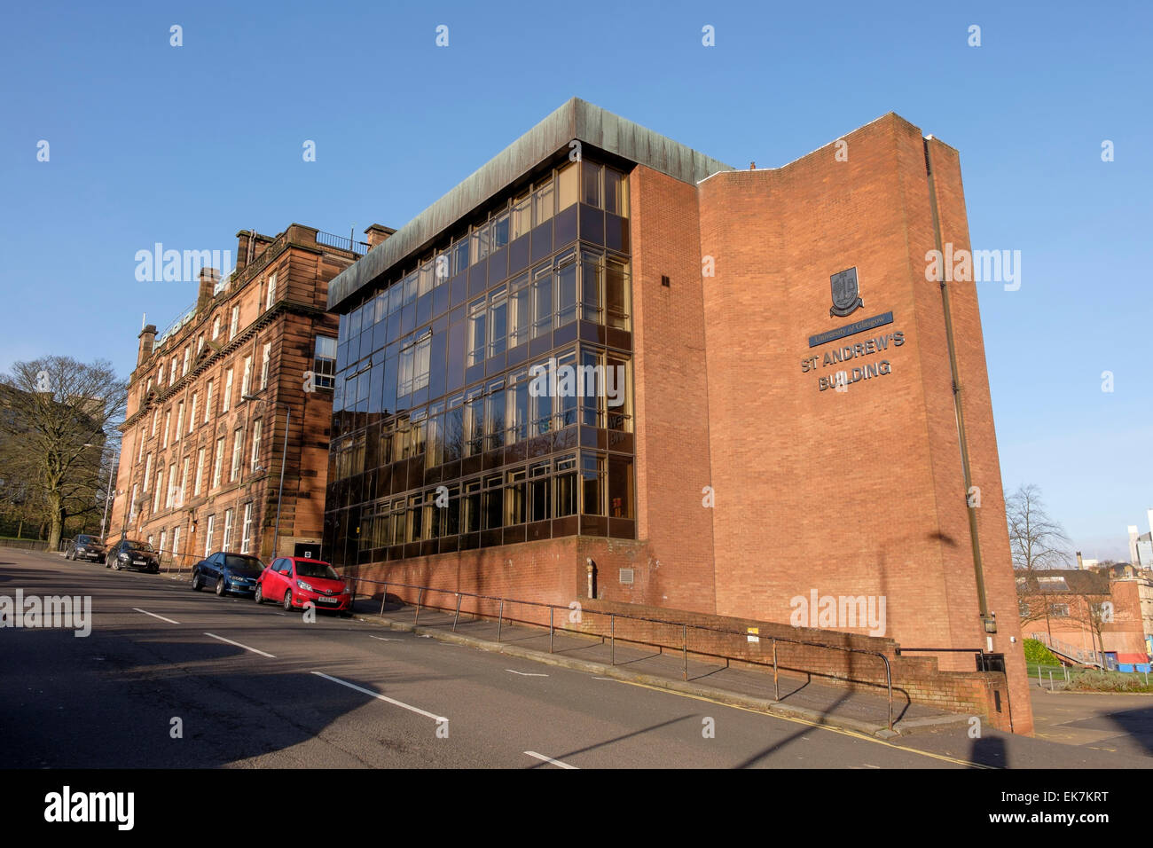 St Andrews Building lecture theatre for Glasgow University, Glasgow, Scotland, UK Stock Photo