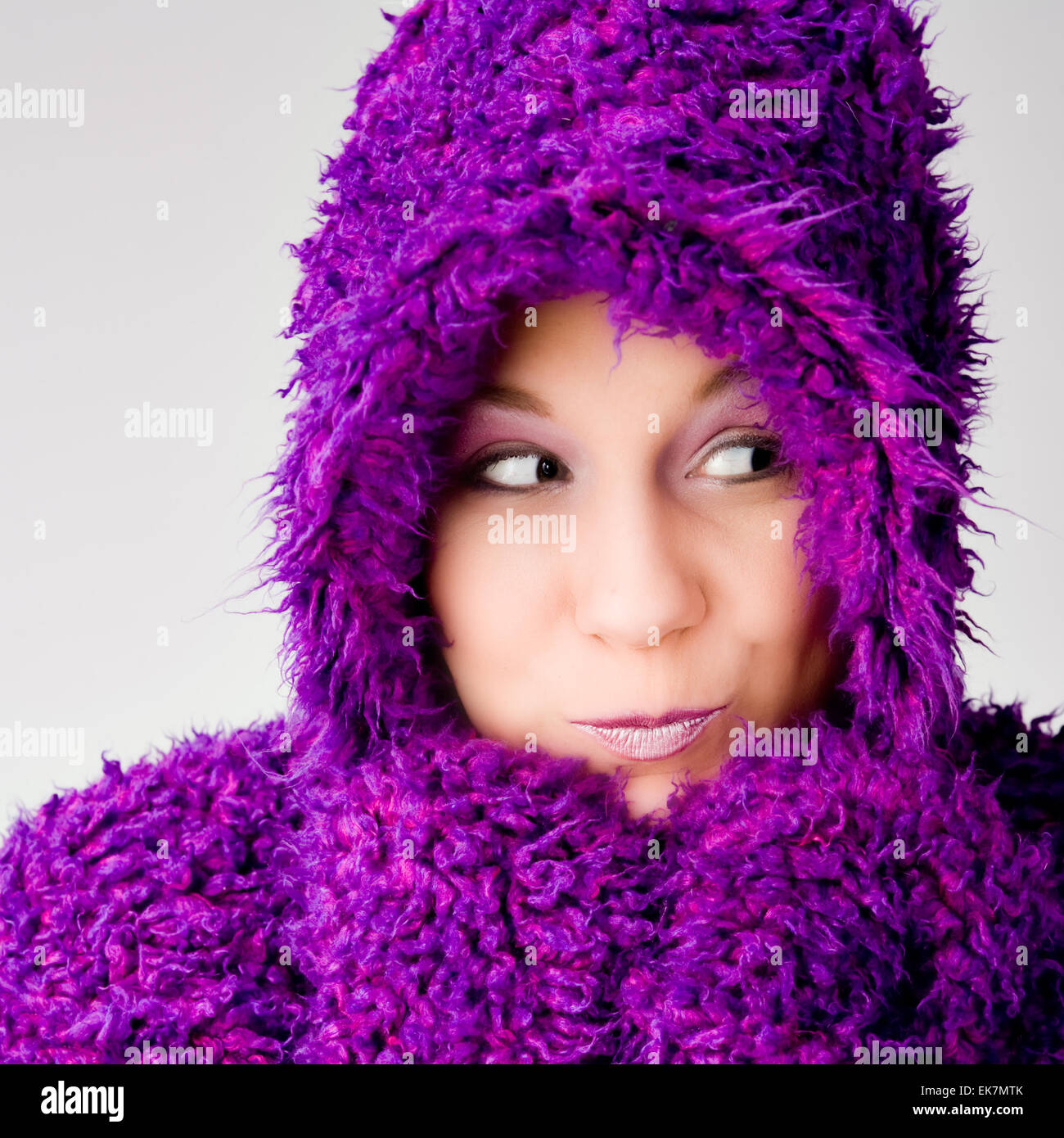 Purple hooded hires stock photography and images Alamy