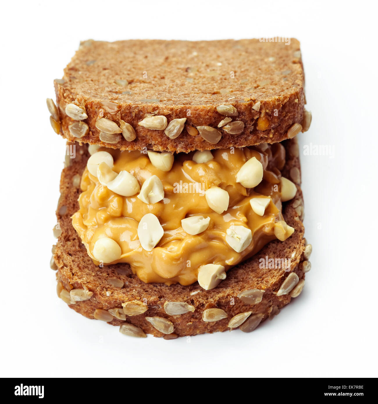 peanut butter sandwich Stock Photo Alamy