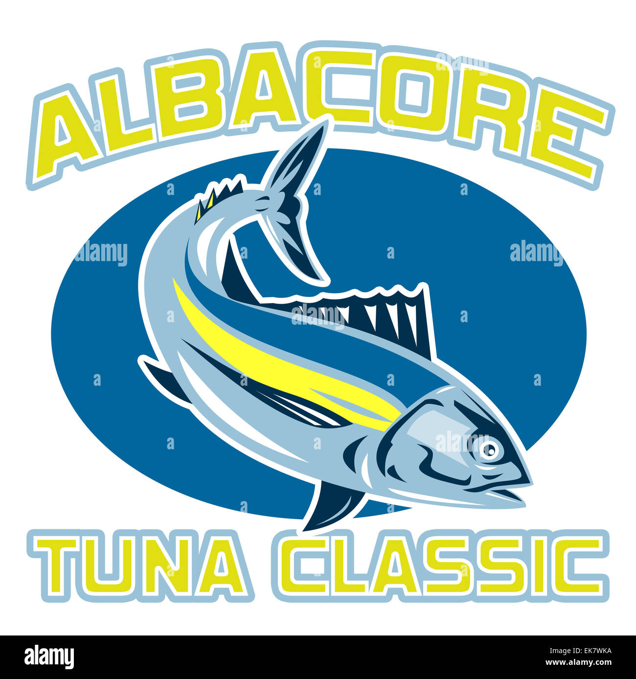 albacore tuna fish classic Stock Photo Alamy