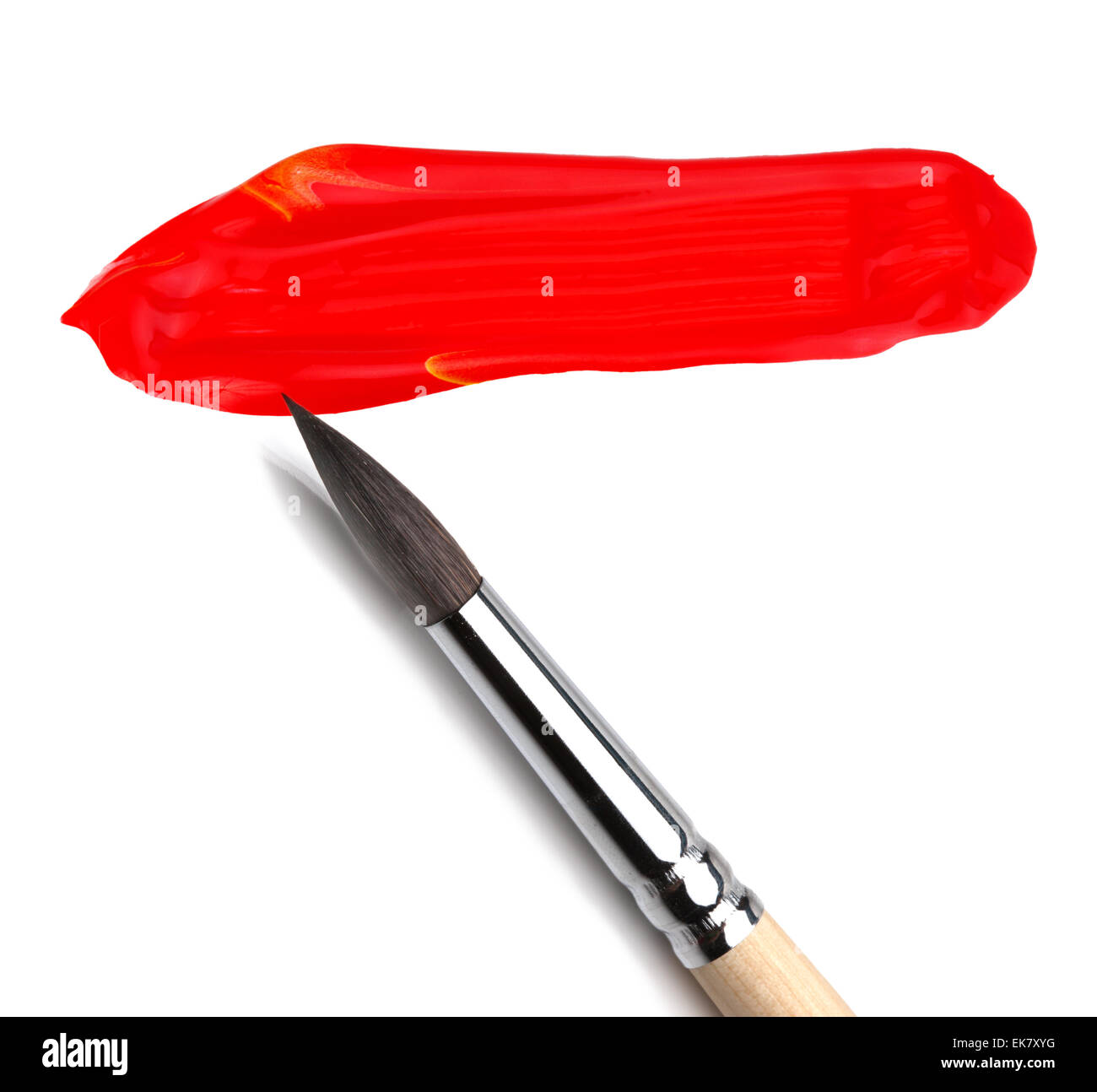 Big bristle paint brush nobody hi-res stock photography and images - Alamy