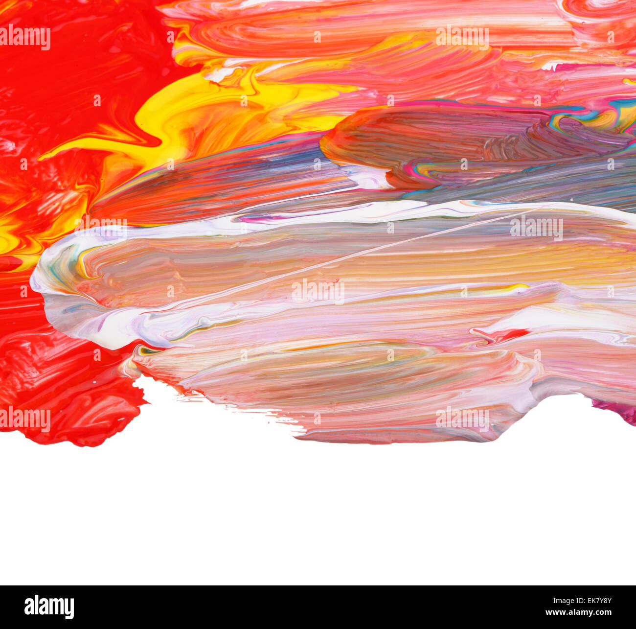 Abstract acrylic hand painted background Stock Photo - Alamy