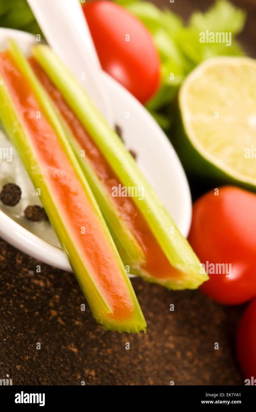 Jelly bloody mary Stock Photo Alamy