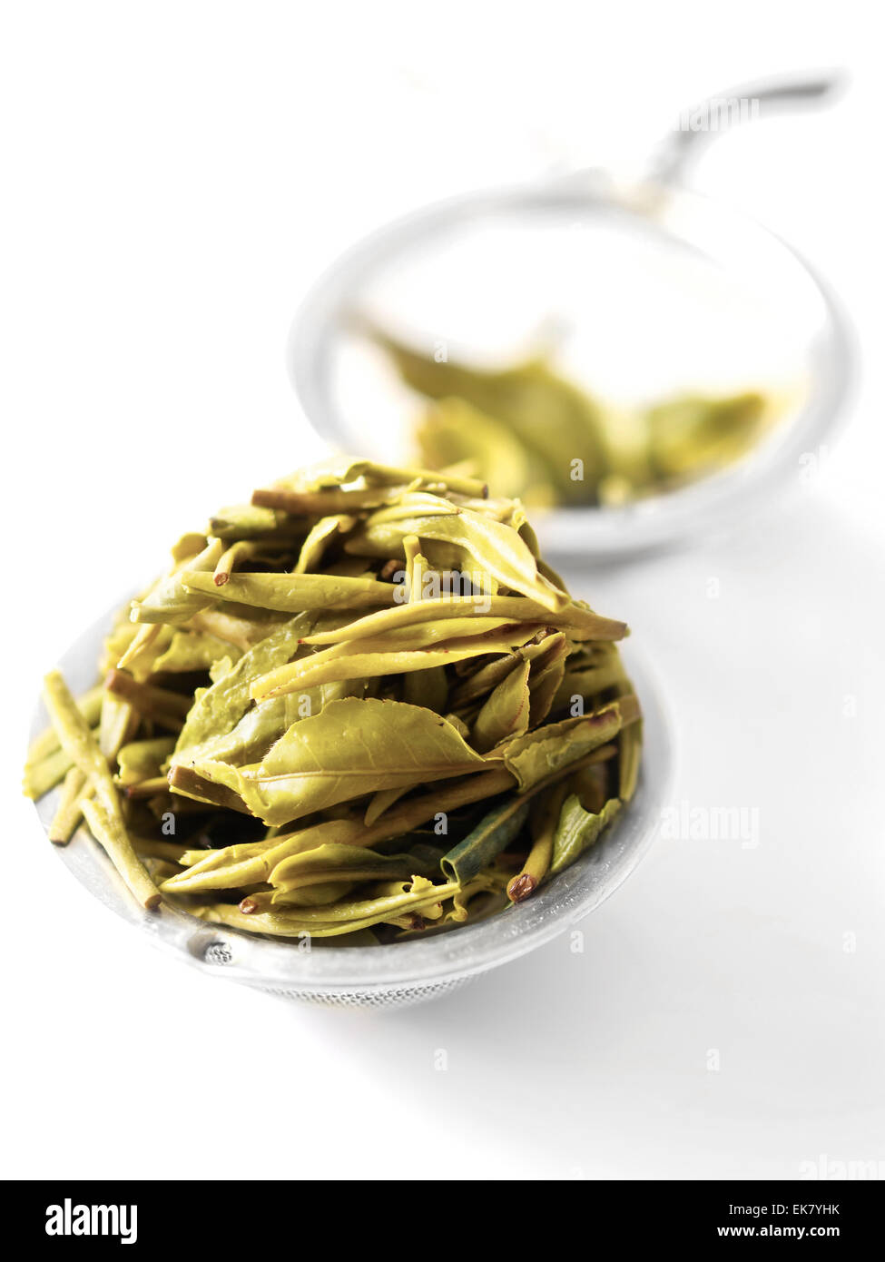 chinese tea leaves Stock Photo Alamy