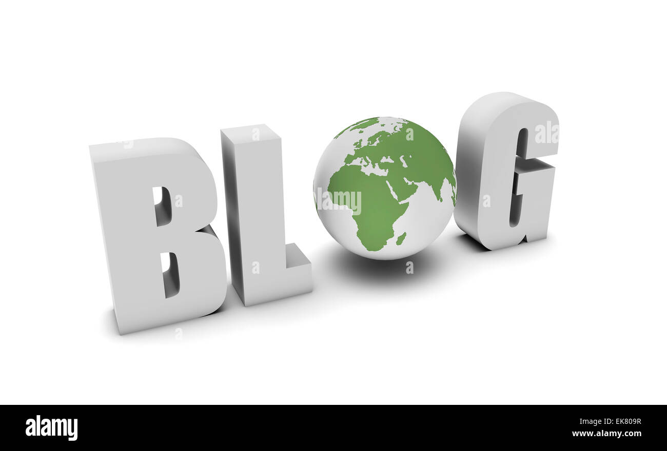 Blog template Cut Out Stock Images & Pictures - Alamy