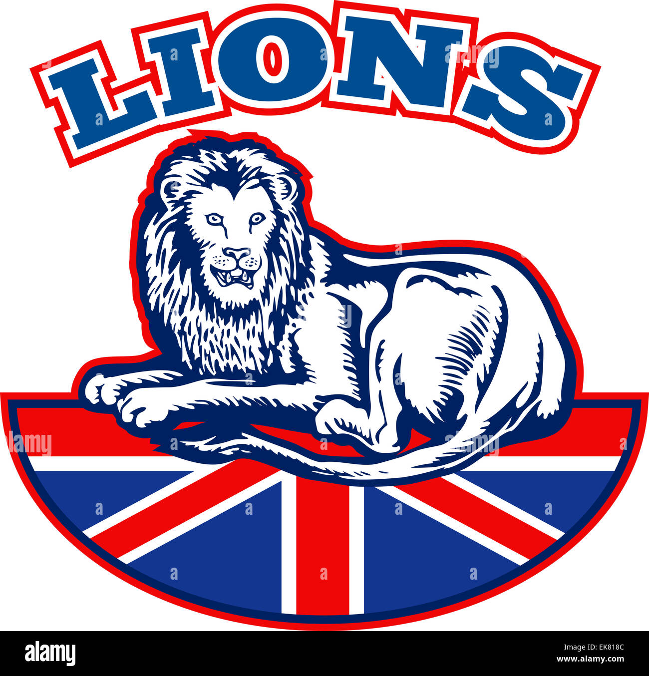 British lion and union jack hires stock photography and images Alamy