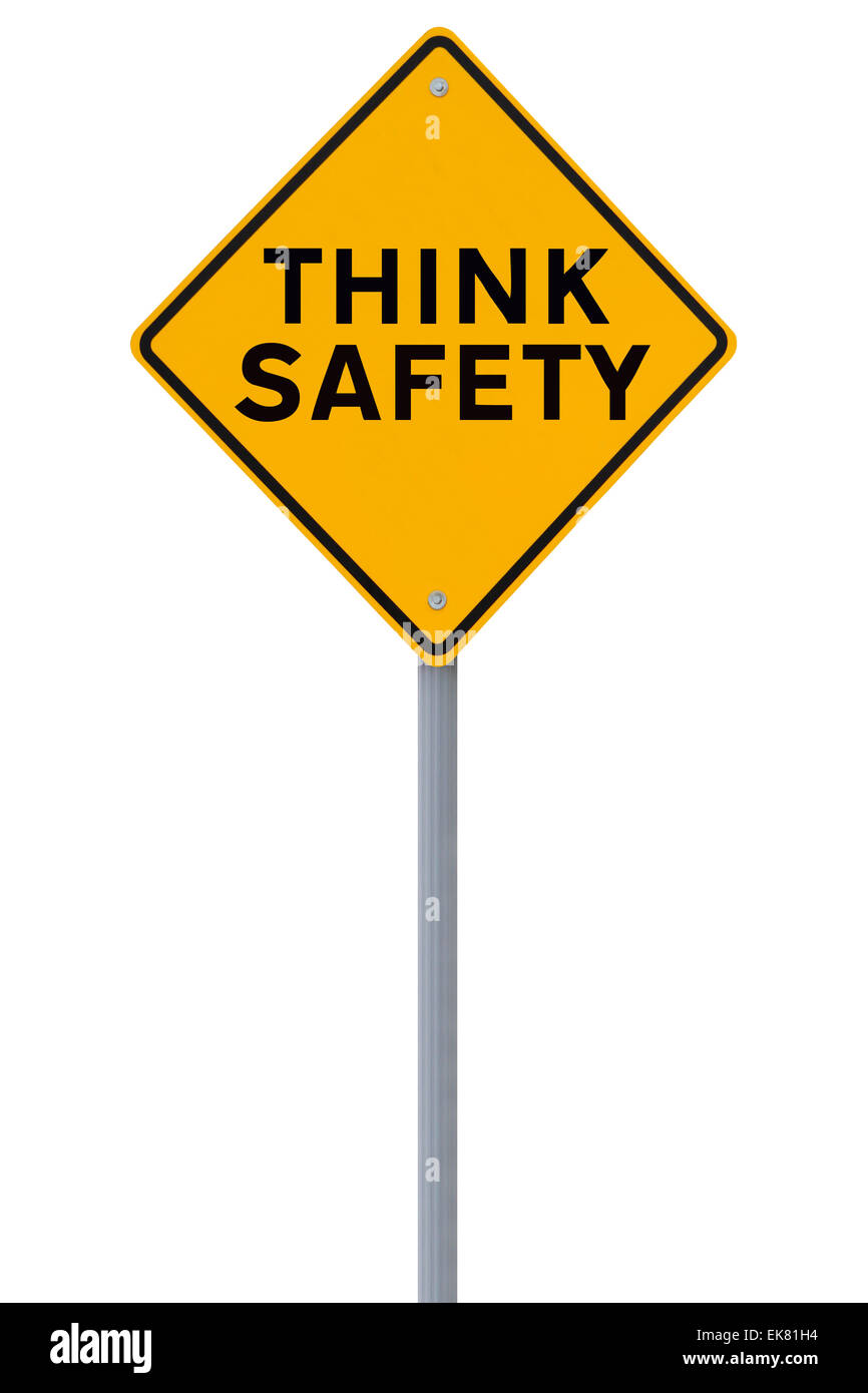 Think Safety! Stock Photo