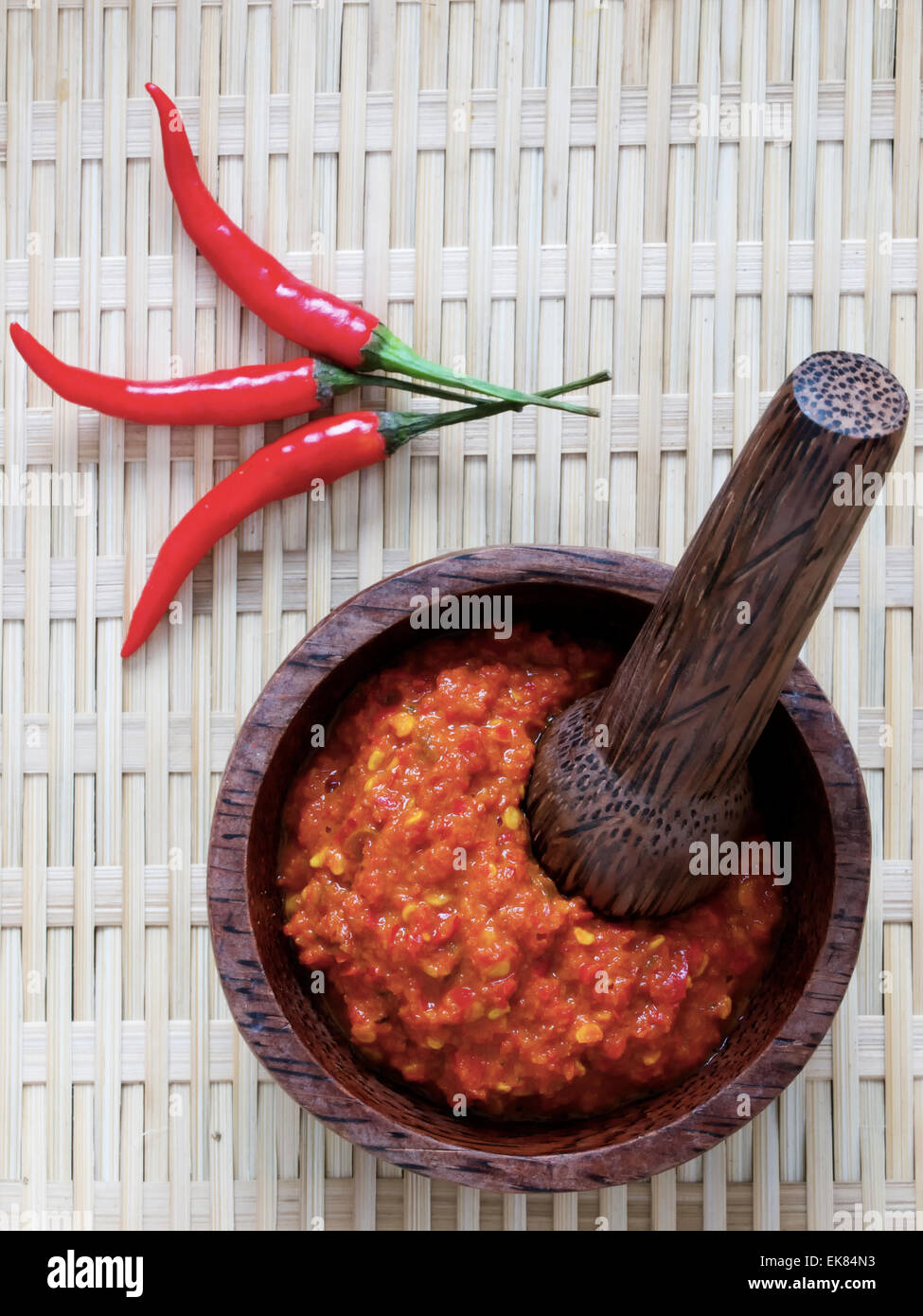 fermented shrimp paste Stock Photo