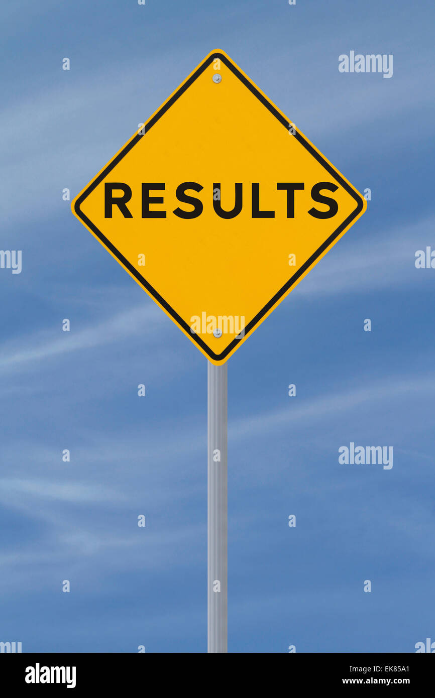Results Stock Photo