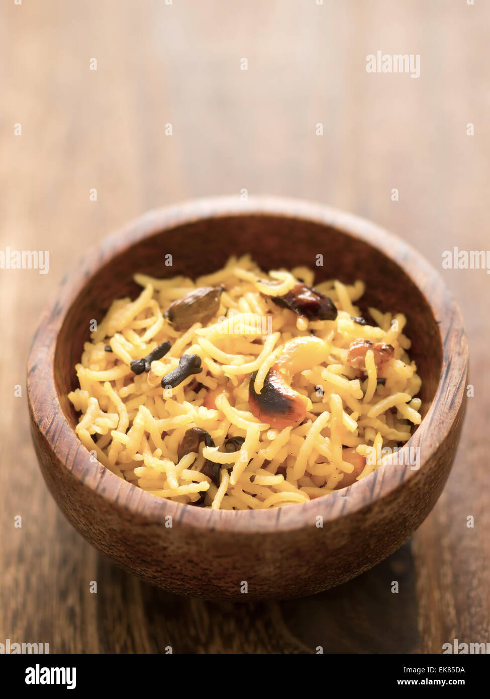 indian turmeric rice Stock Photo Alamy