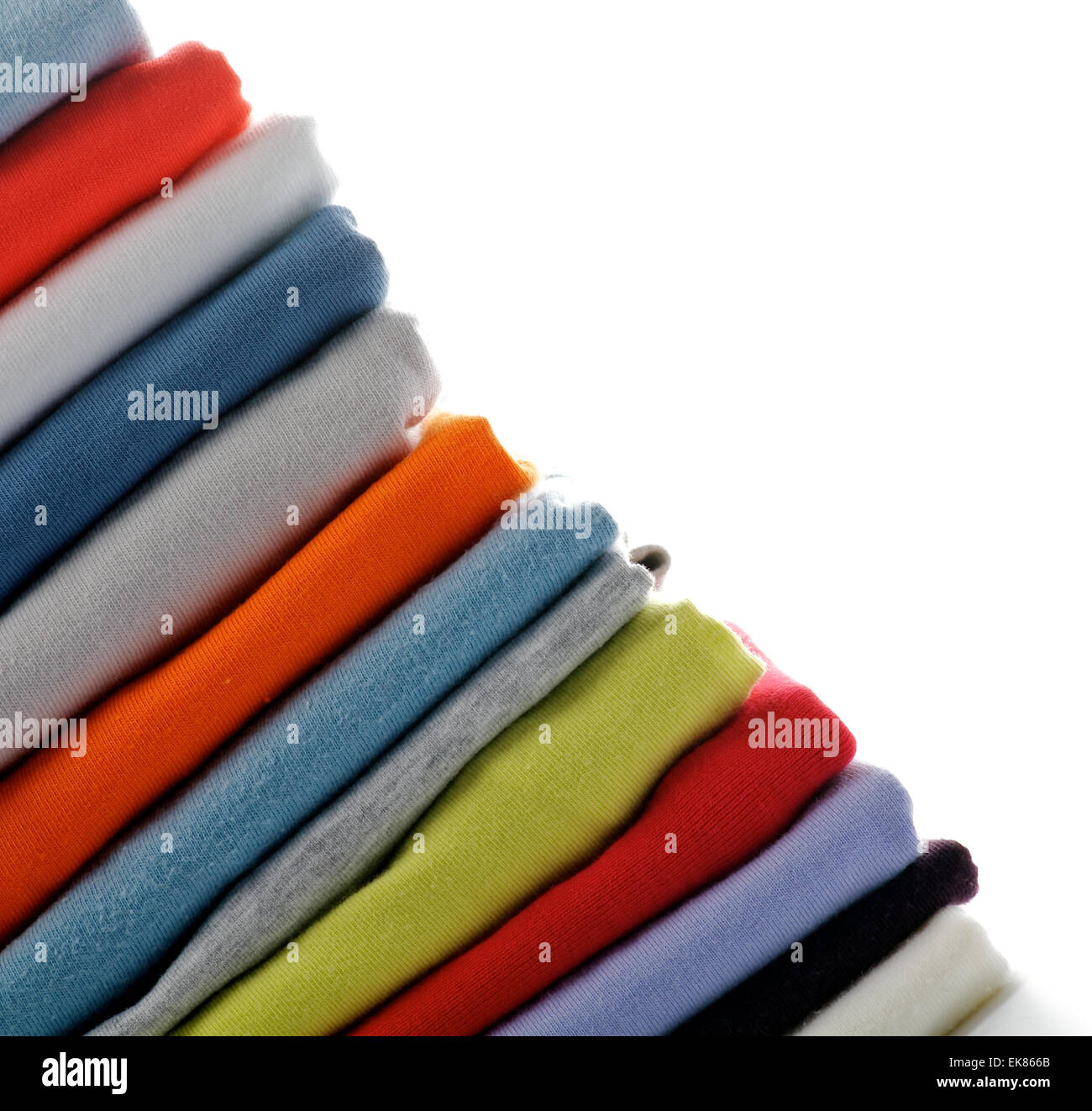 Frame of Various Clothes Stock Photo Alamy