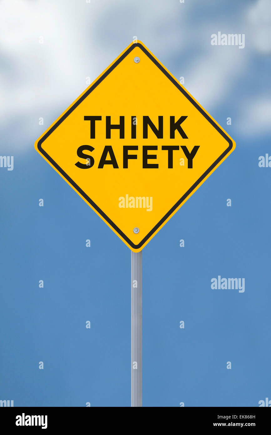 Think Safety! Stock Photo