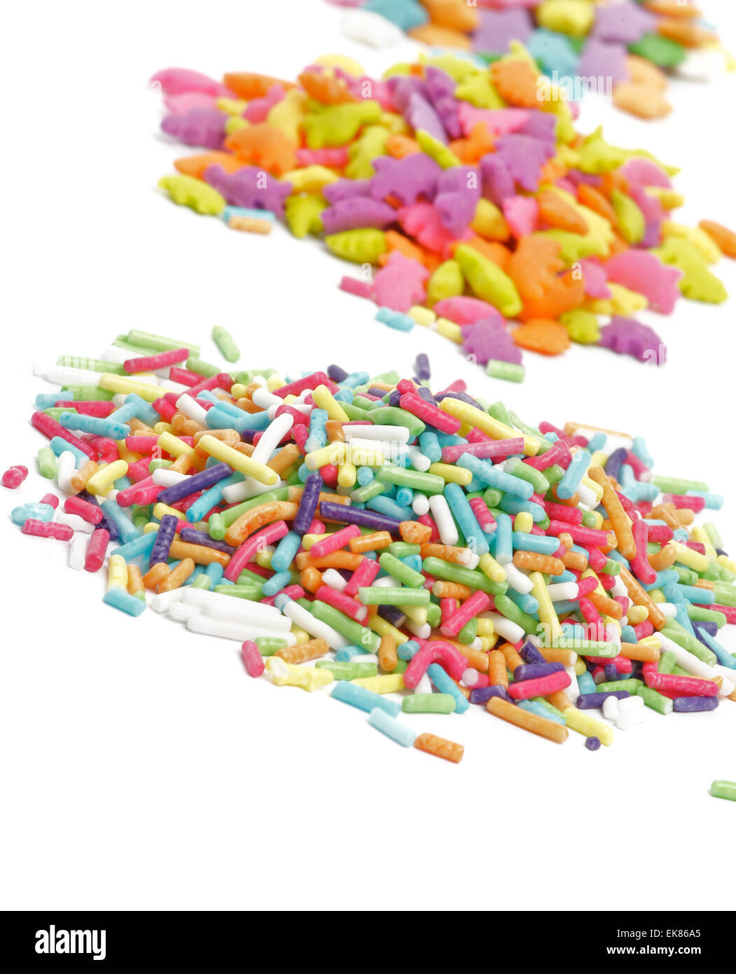 Multi Colored Sprinkles "Jimmies Stock Photo Alamy