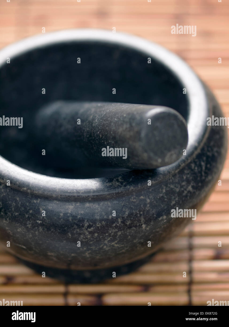 asian mortar and pestle Stock Photo Alamy