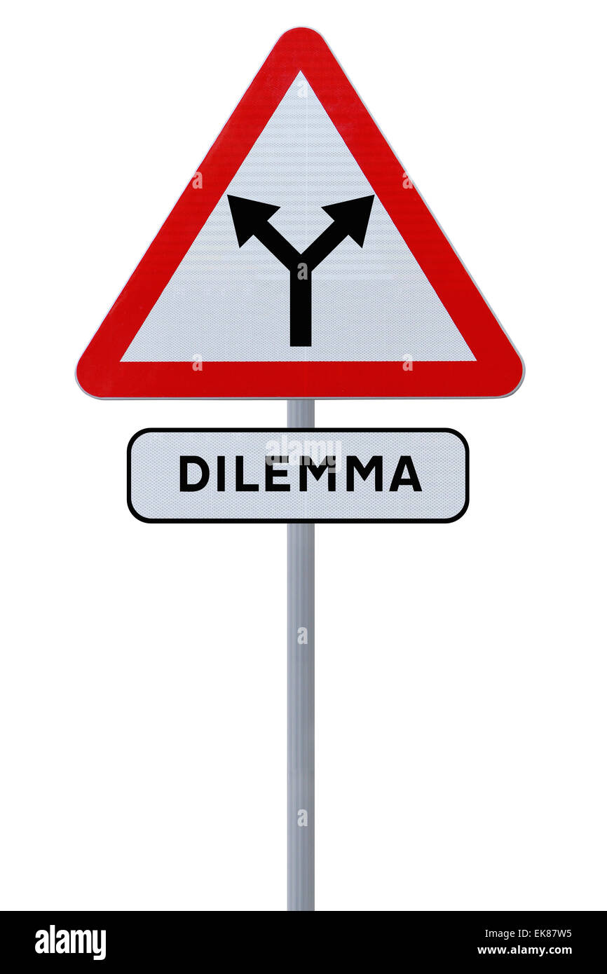 Dilemma Stock Photo