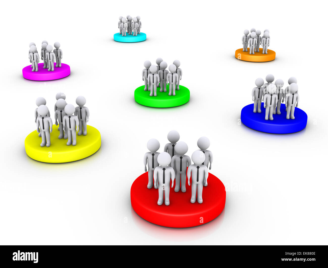 Different business groups Stock Photo Alamy