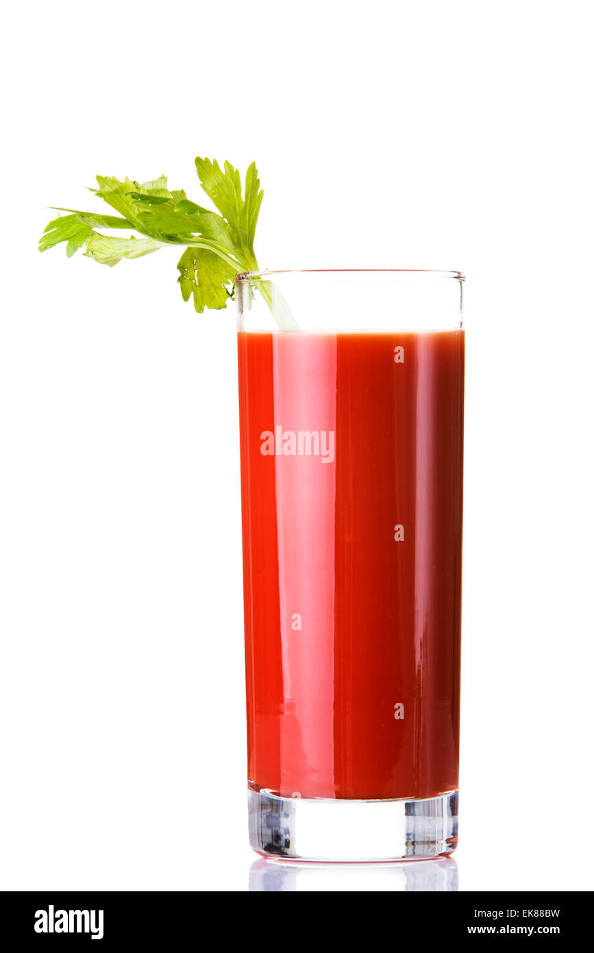 Tomato juice, bloody mary Stock Photo Alamy