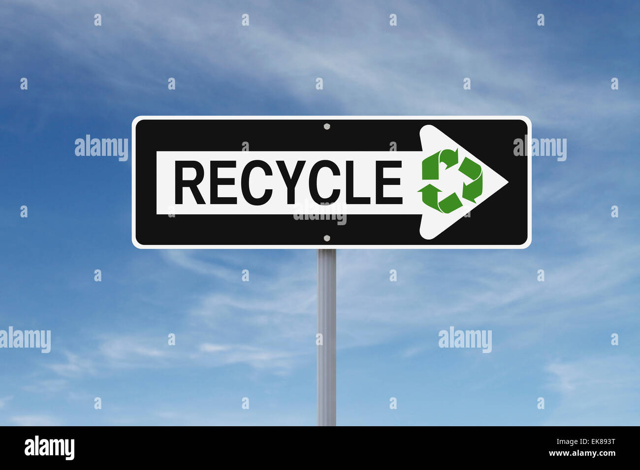 Green Road Sign Stock Photo Alamy