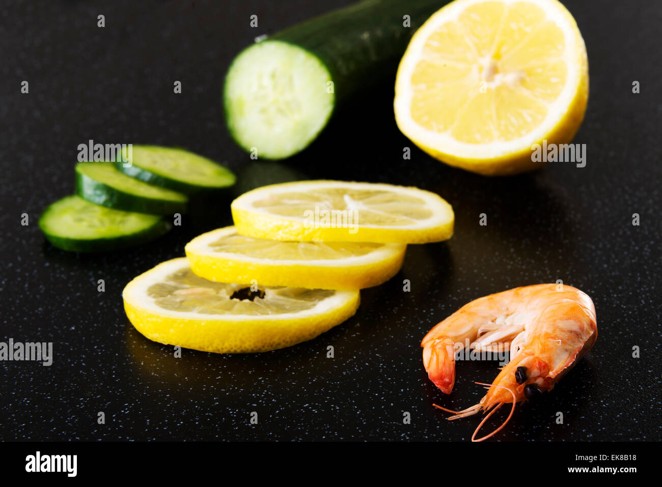 Cooked tail on shrimp hi-res stock photography and images - Alamy