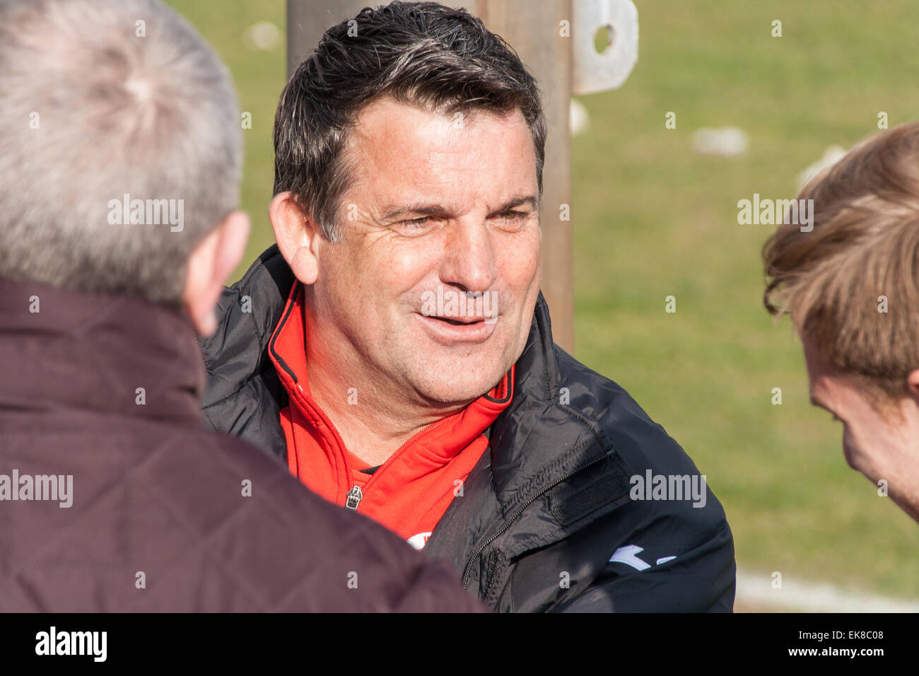 Kevin Wilson, a former professional footballer, manager of Ilkeston Football Club Stock Photo