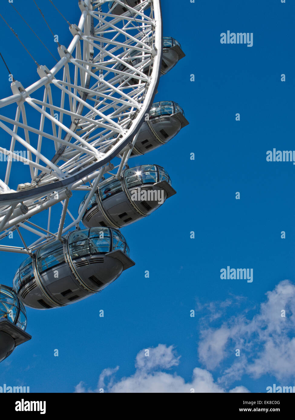 London eye gondola hi-res stock photography and images - Alamy