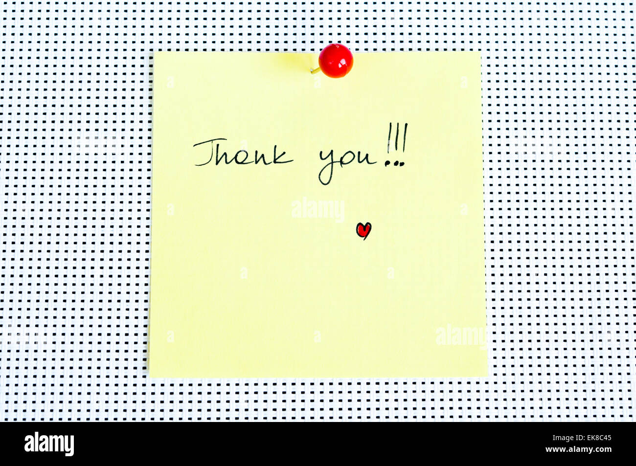 Sticky note thank you hi-res stock photography and images - Alamy
