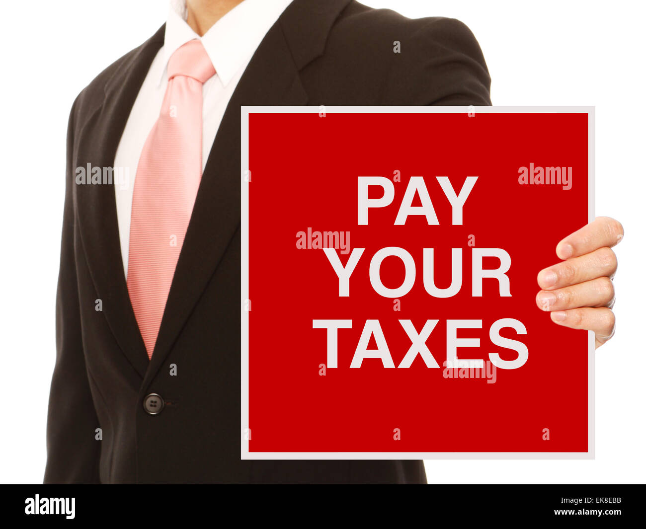 Pay Your Taxes Stock Photo Alamy
