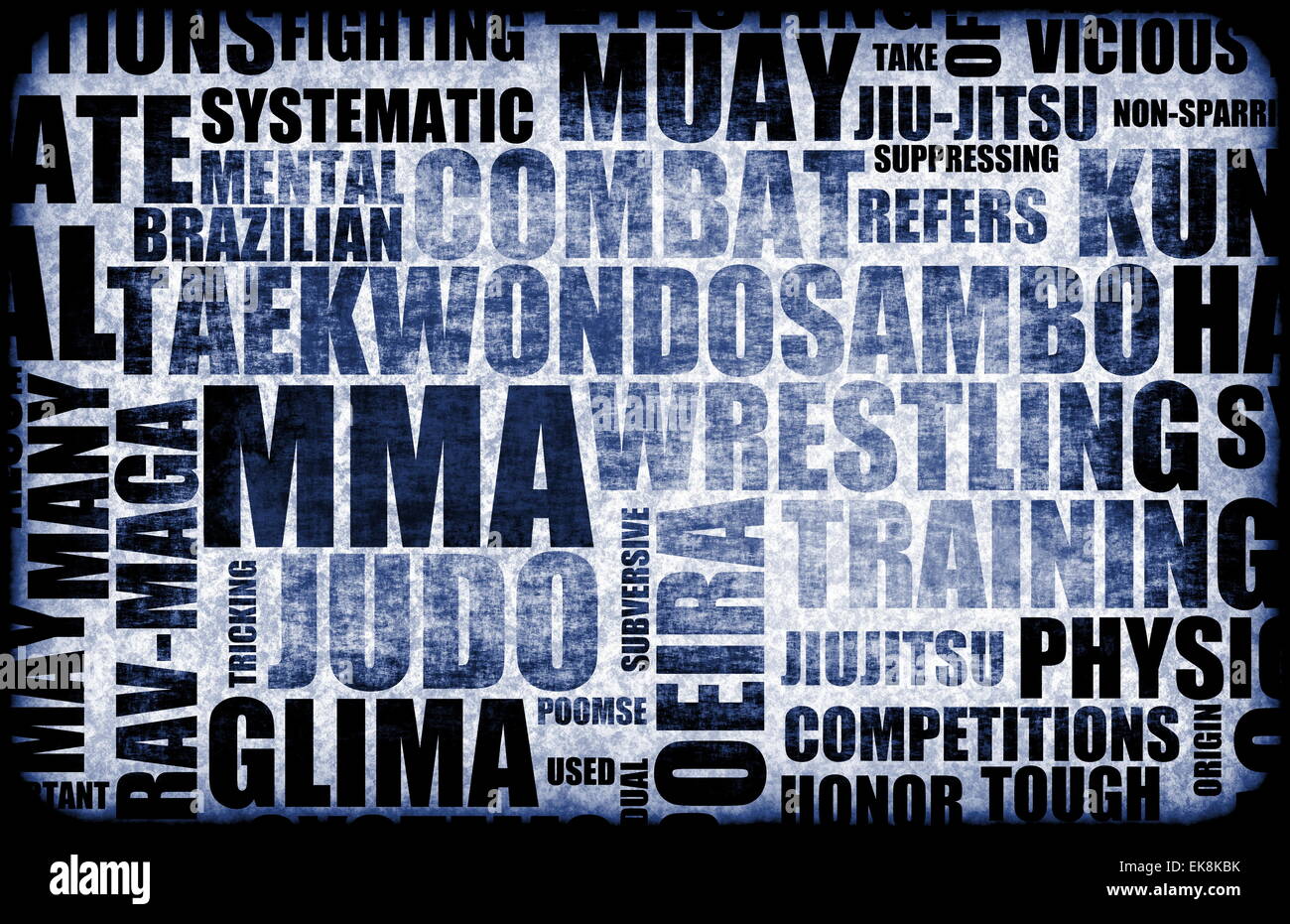Mixed Martial Arts Stock Photo Alamy
