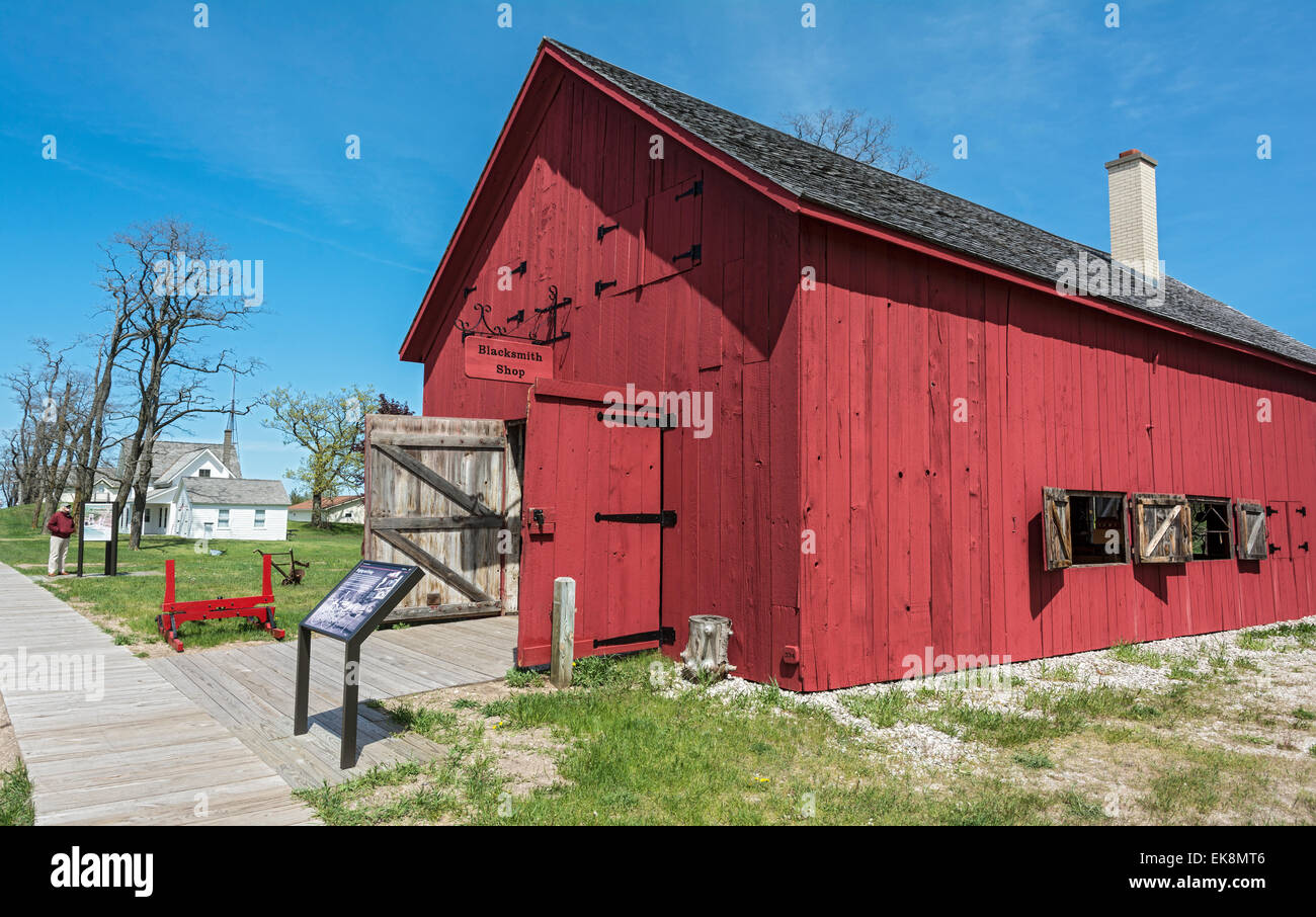 Michigan, Sleeping Bear Dunes National Lakeshore, Glen Haven Historic