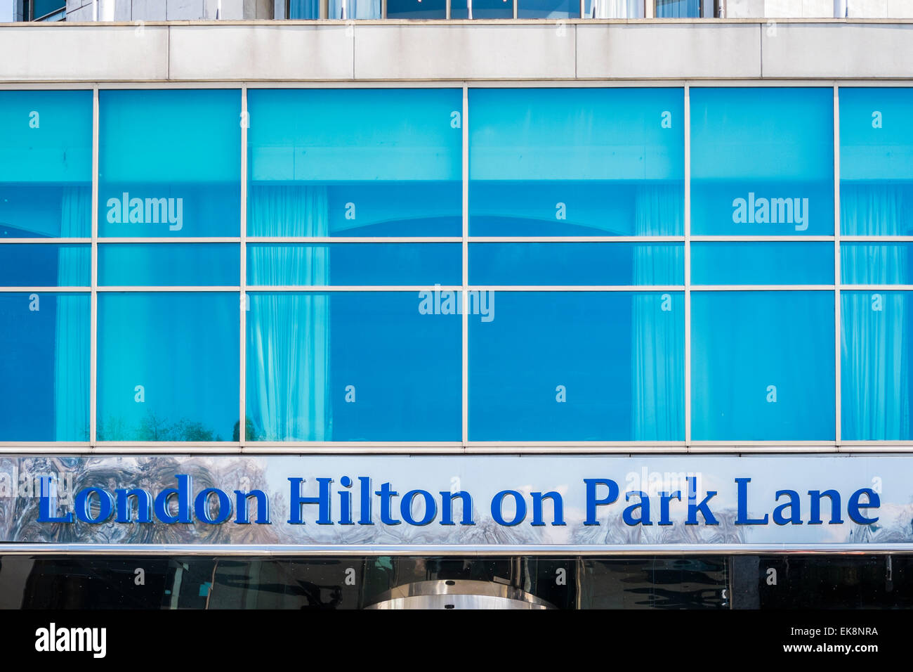 London Hilton on Park Lane - London Stock Photo