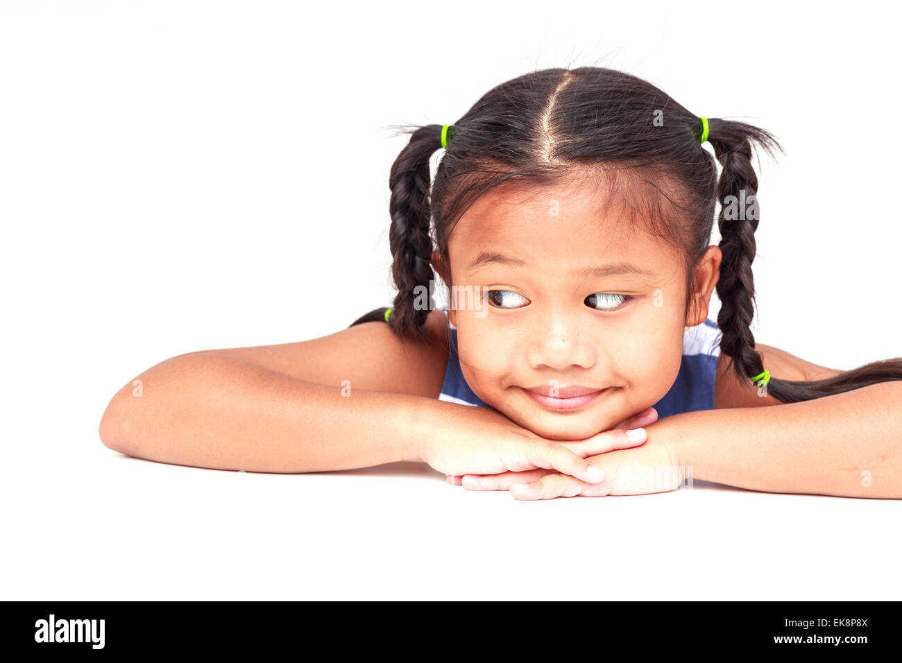 Asian girl child female Cut Out Stock Images & Pictures - Alamy