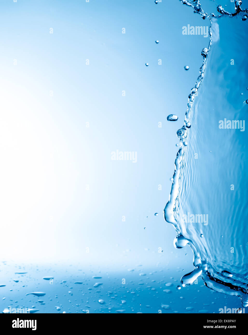water splash Stock Photo