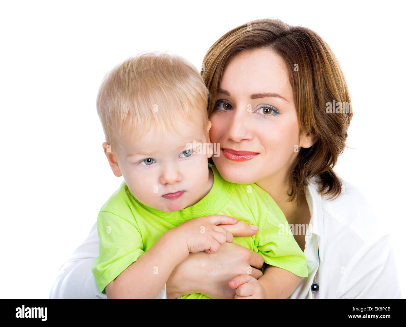 Baby And Mother Stock Photo - Alamy