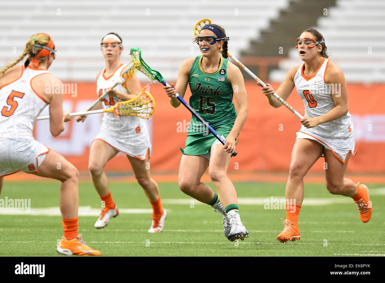 Overtime. 7th Apr, 2015. Notre Dame Fighting Irish attack/midfielder