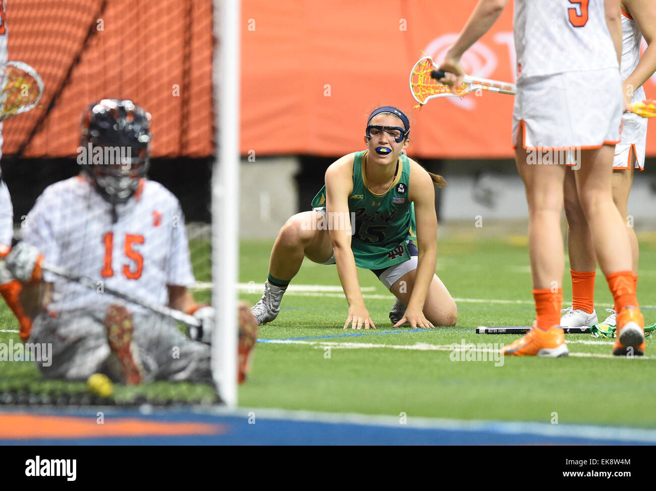 Overtime. 7th Apr, 2015. Notre Dame Fighting Irish attack/midfielder
