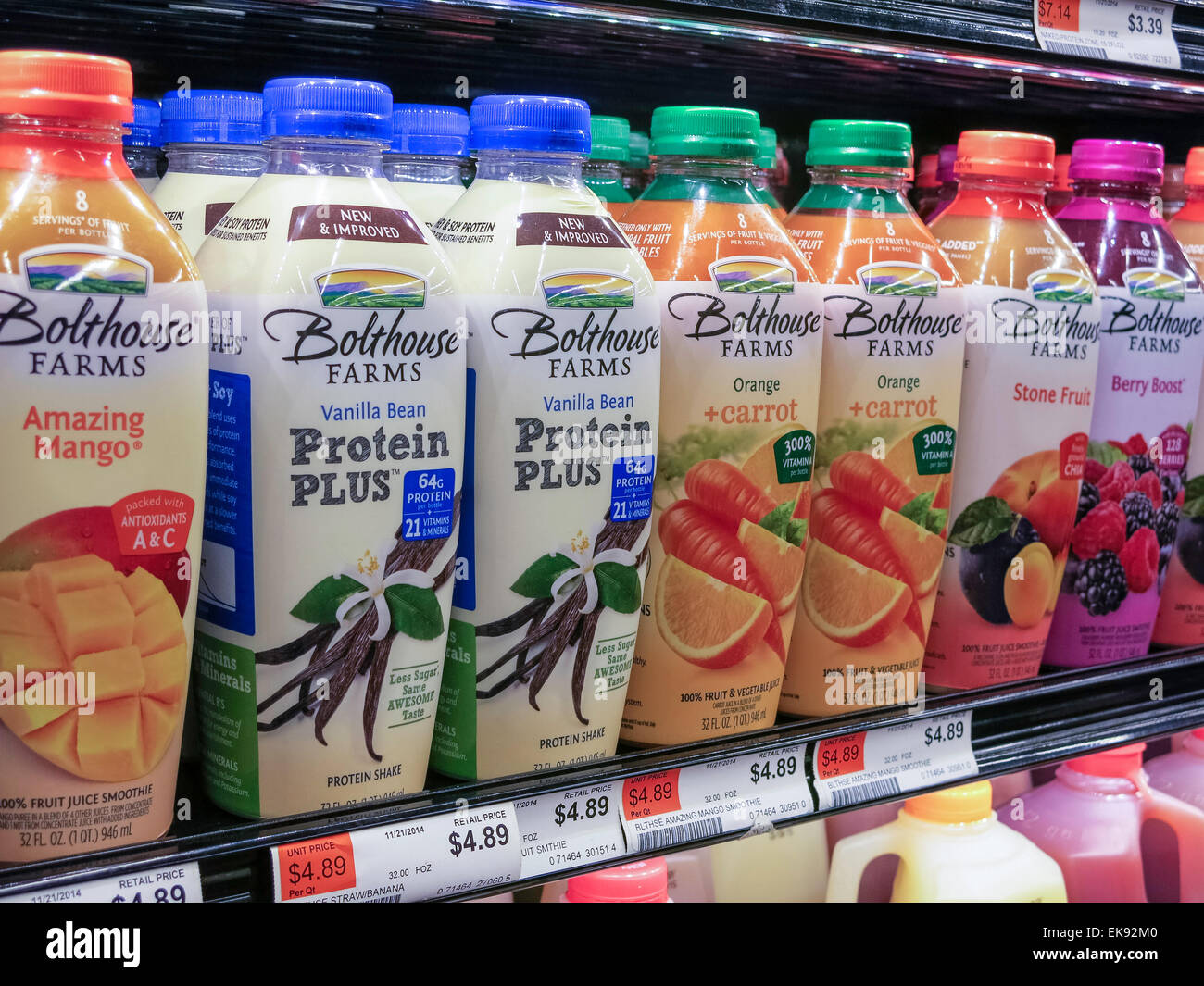 Bolthouse Farms Protein Plus Fruit Drinks, Fairway Super Market, New