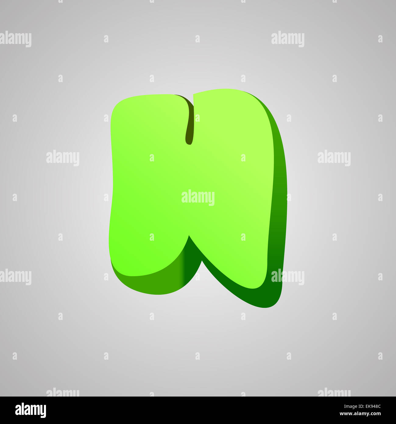 Letter H. Vector comic style font. EPS10 Stock Photo