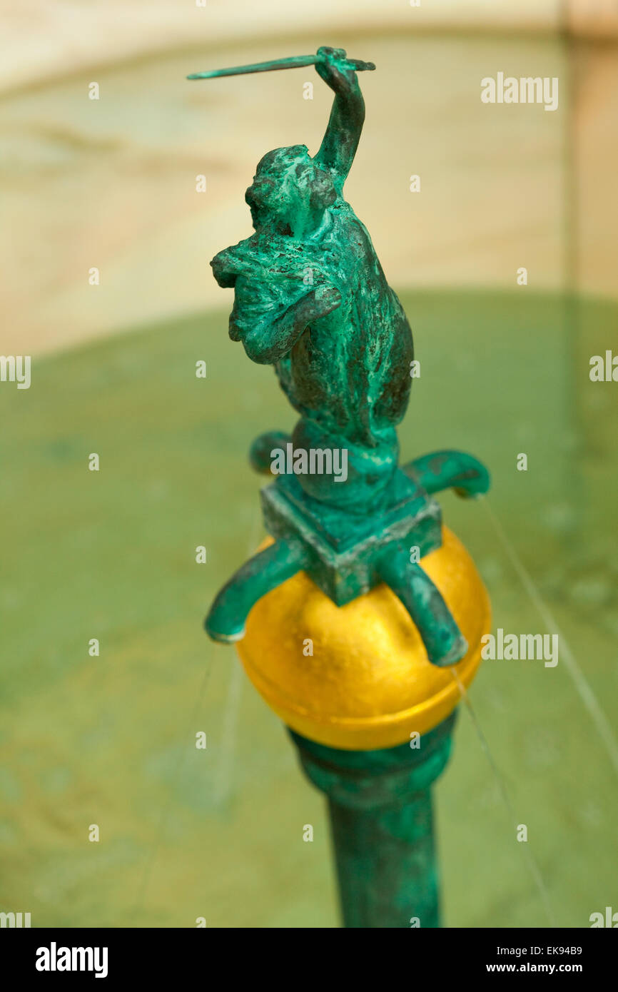 beautiful fountain in the park Stock Photo - Alamy