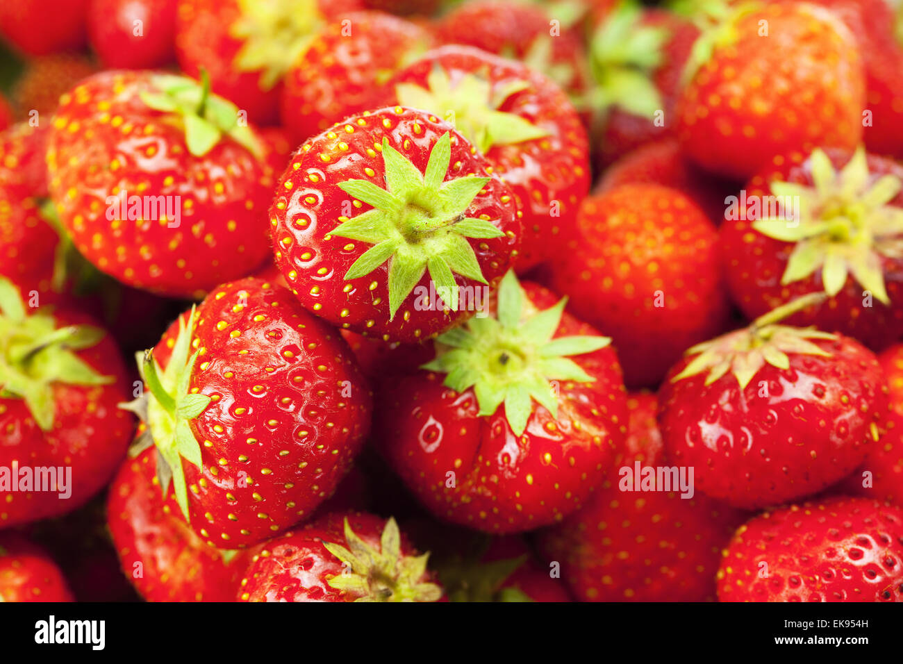 background of strawberries Stock Photo Alamy