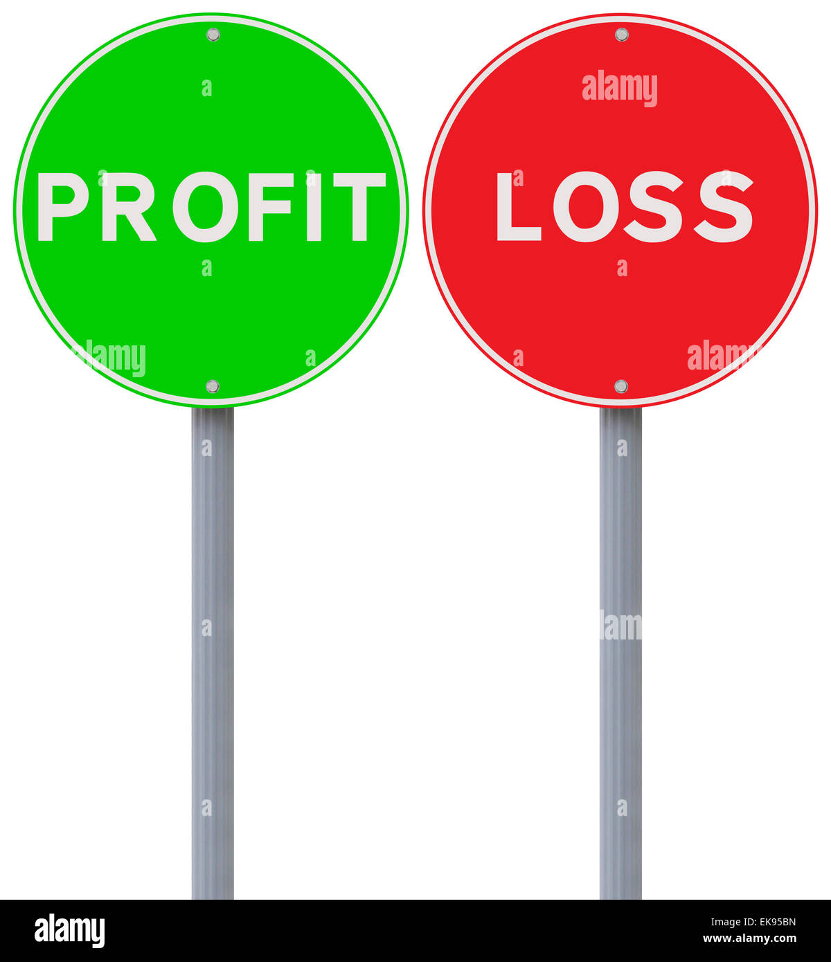 Profit and loss Cut Out Stock Images & Pictures - Alamy